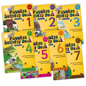 [未開封　新品]　Jolly Phonics Activity Book 1-7 Jolly Phonics Activity Books, Set 1-7: Jolly Phonics