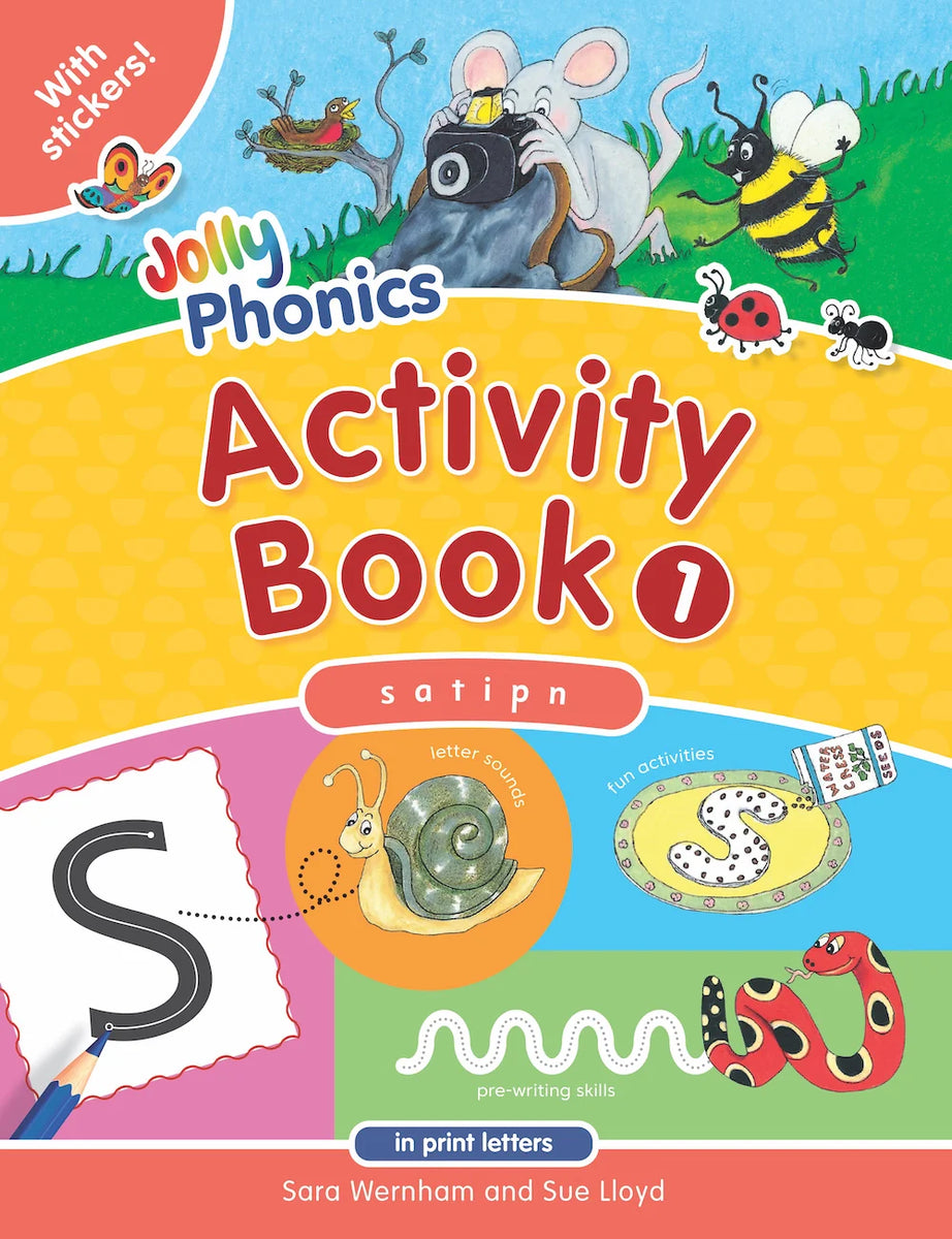 [新品　未使用]　Jolly Phonics Activity Book 1-7 Jolly Phonics Activity Book 1 (in print letters) – Jolly