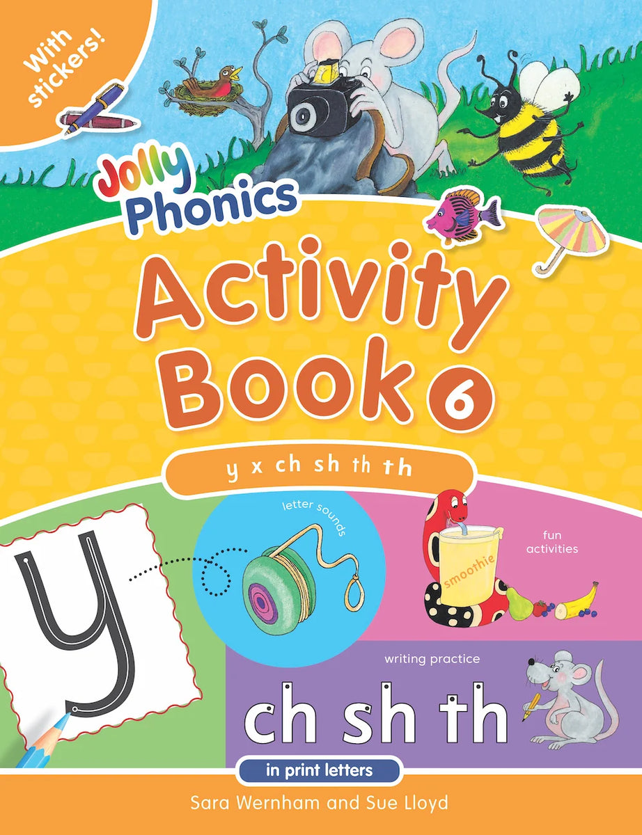 Jolly Phonics Activity Book 6 in Print Letters Jolly Learning USA jolly-phonics-activity-book-6-in-print-letters-jolly-learning-usa