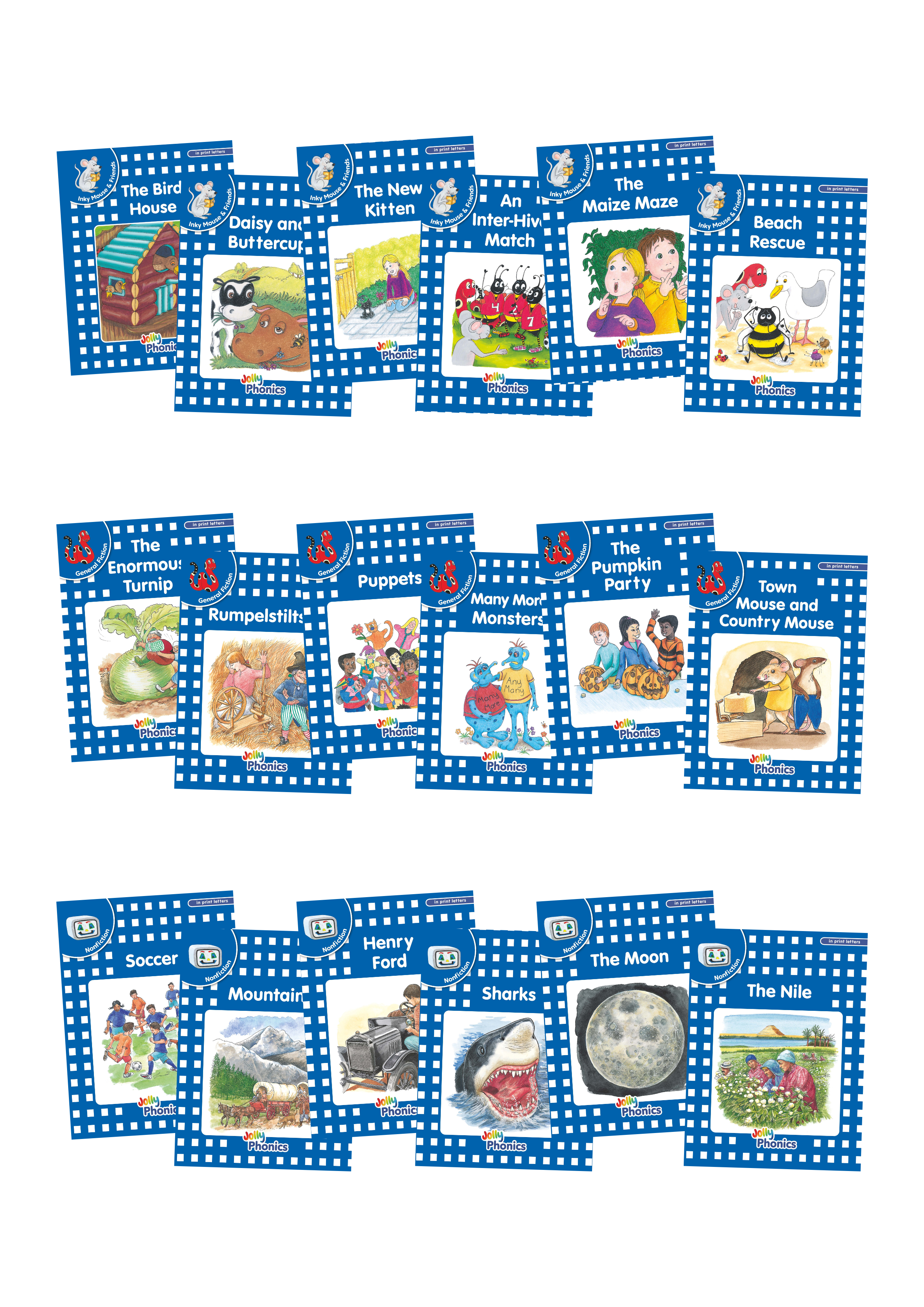 Jolly Phonics Readers Level 4 Complete Set (in print letters Jolly Phonics Readers Level 4 Complete Set (in print letters