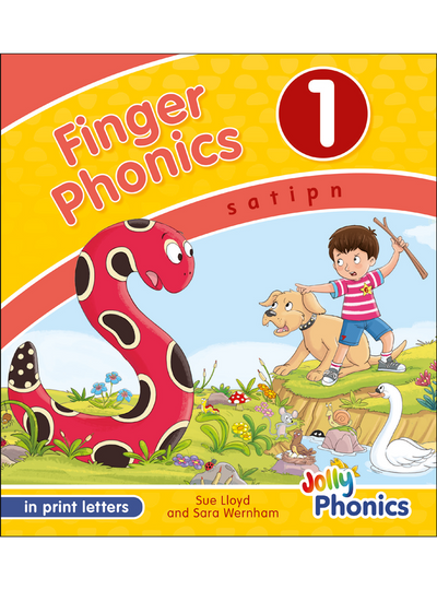 Finger Phonics Book 1 (in print letters)