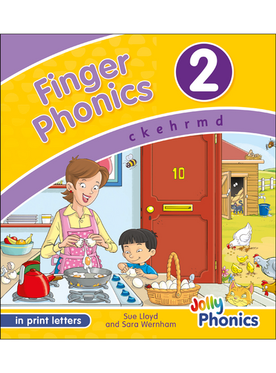 Finger Phonics Book 2 (in print letters)