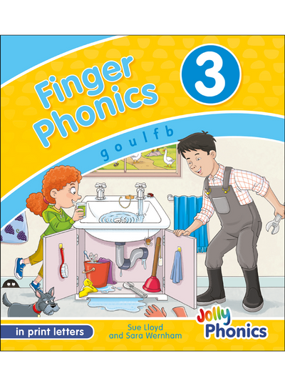 Finger Phonics Book 3 (in print letters)