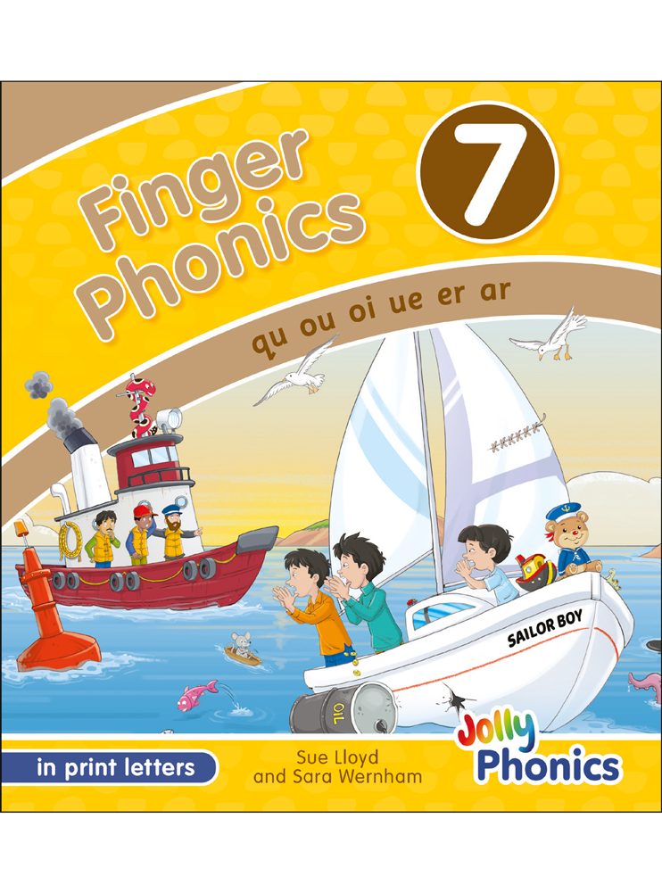 Finger Phonics 7冊セット Finger Phonics Book 7 (in print letters) – Jolly Learning USA