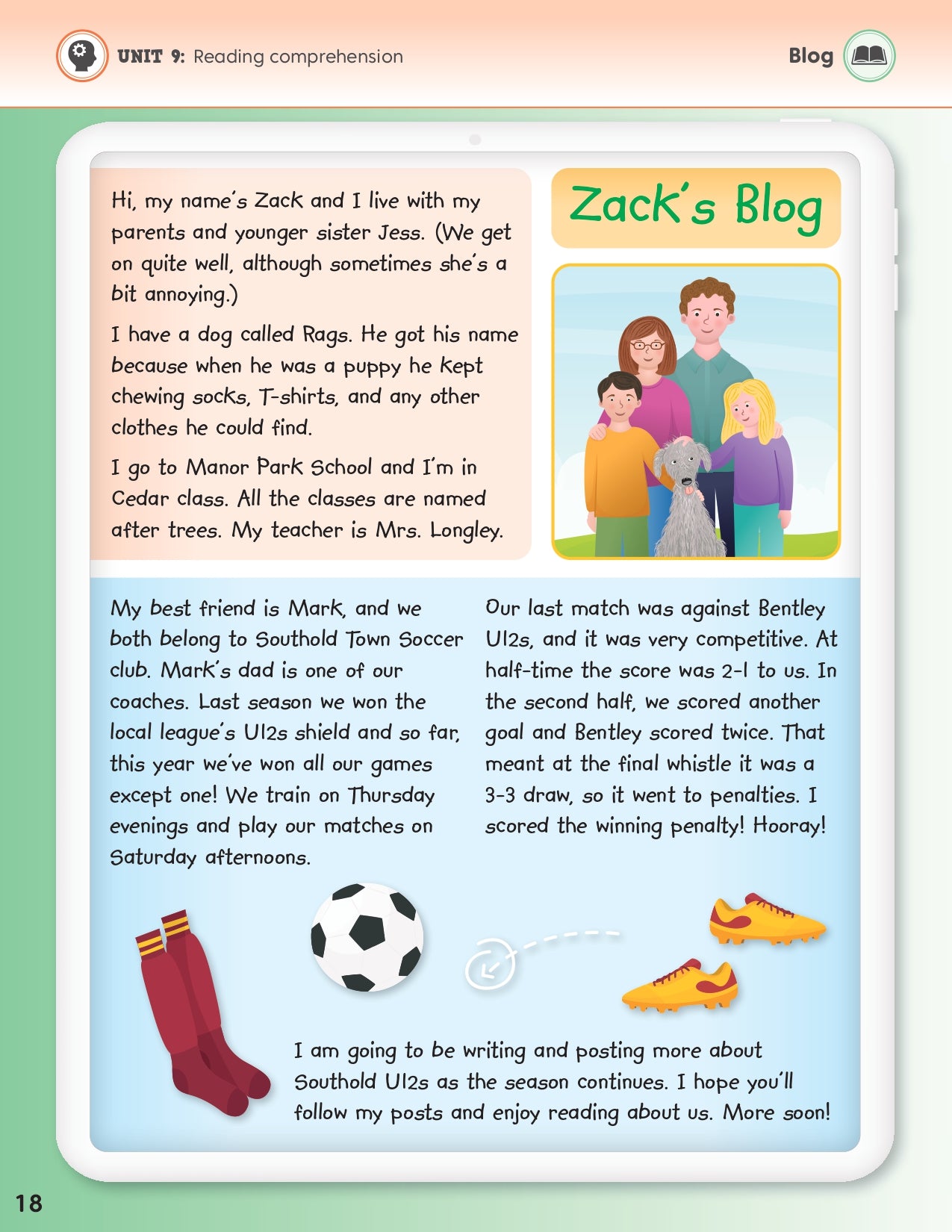 Jolly Literacy - Reading Comprehension Student Book 2 - In Print