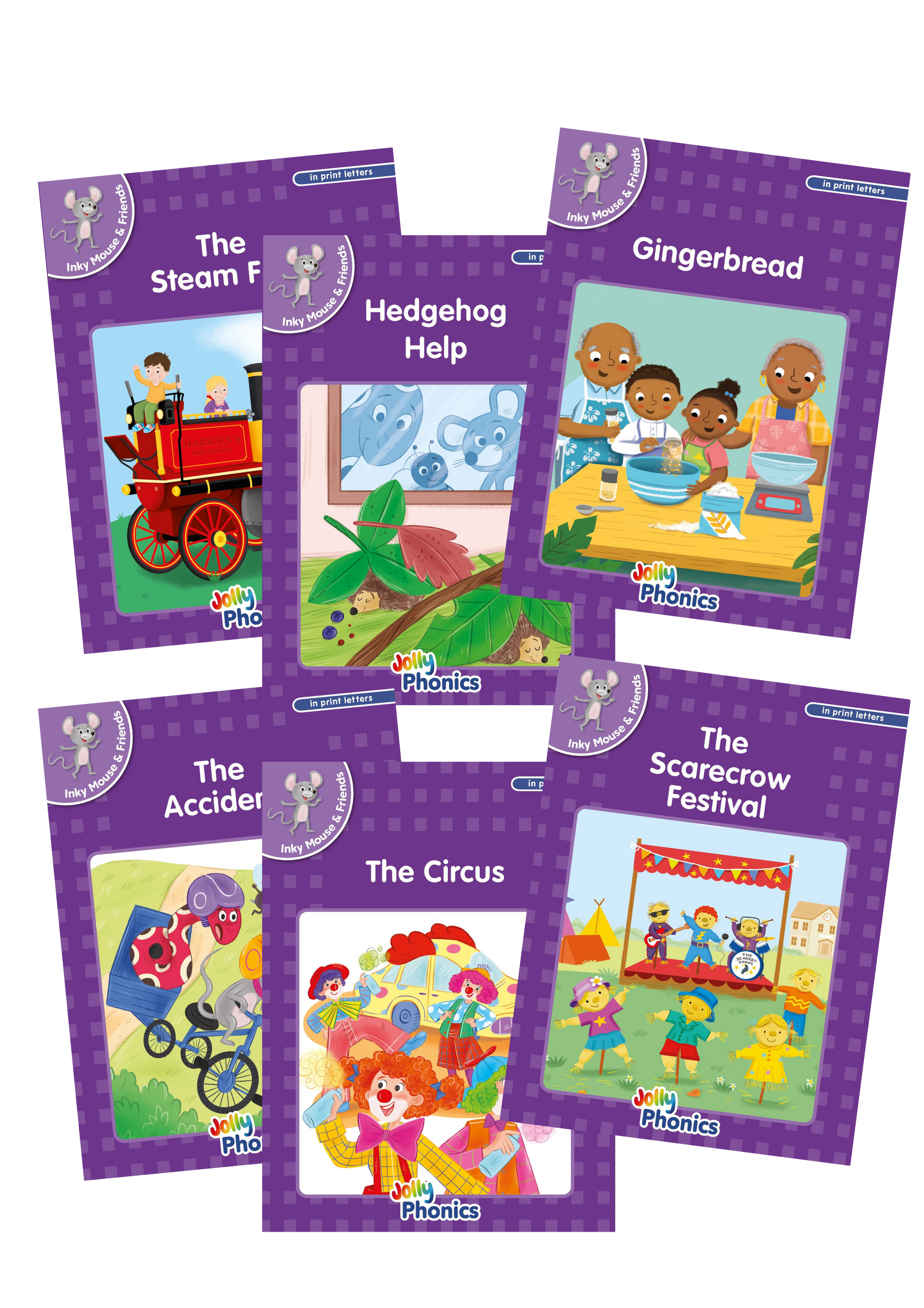 Jolly Phonics Purple Decodable Readers Collection – Jolly Learning USA